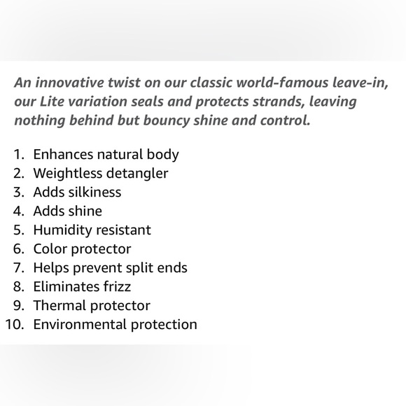 (NEW) It’s A 10 Miracle Leave-In Lite Travel Size 2  fl oz - Picture 6 of 8